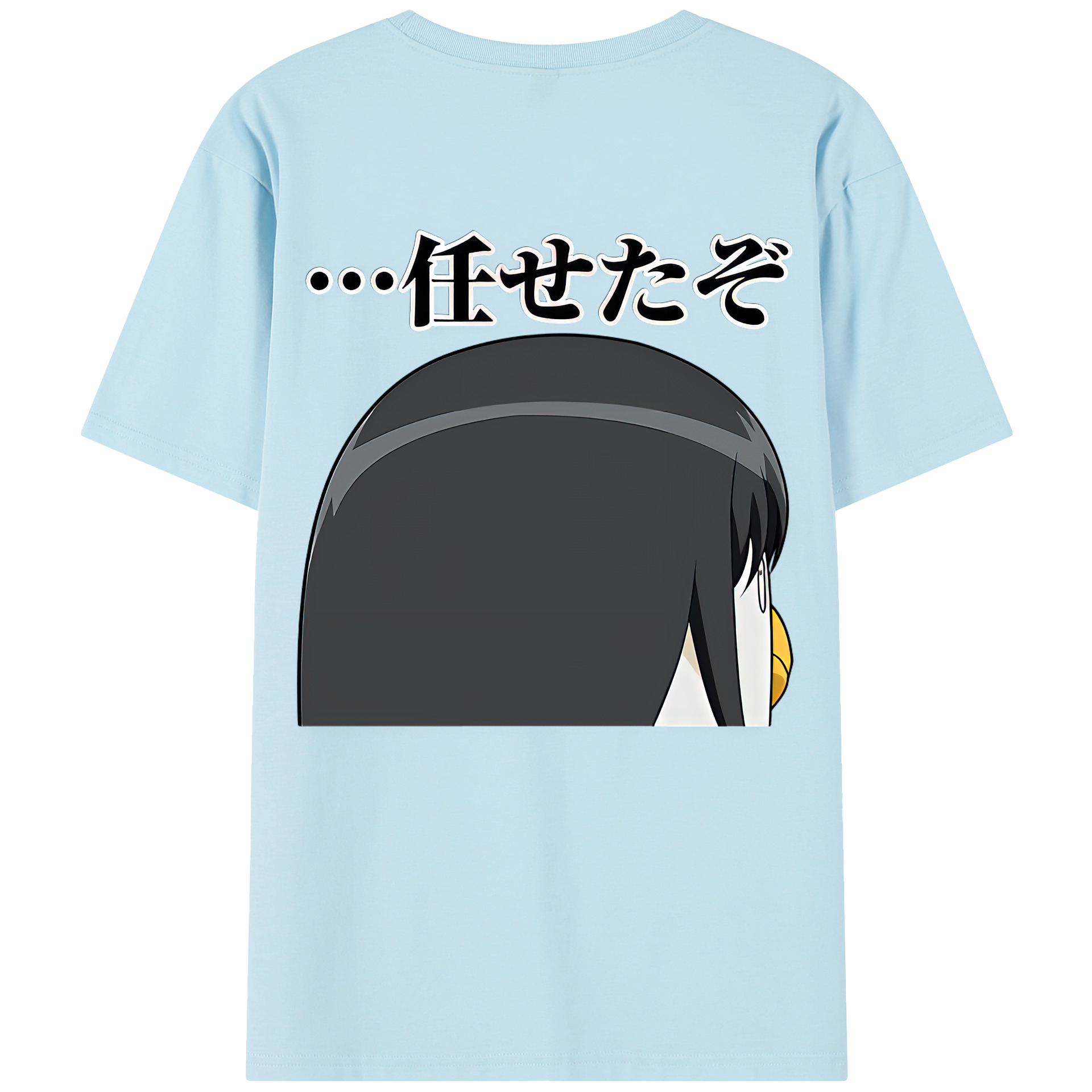 （画像用） ぎんたま 坂田銀時（さかたぎんとき） 神楽 志村新八（しむら しんぱち） GINTAMA Sakata Gintoki Kagura Shimura Shinpachi 綿100％半袖Tシャツ（背面プリント）